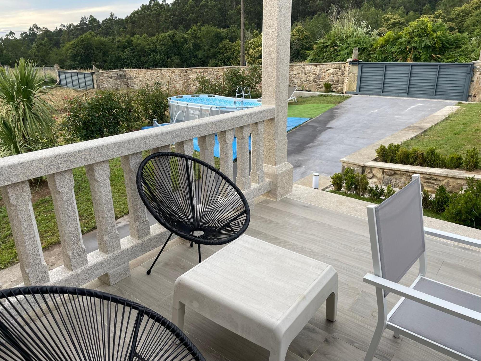 Casa Vanguardista En El Campo Cerca De Santiago Pontevedra Zewnętrze zdjęcie