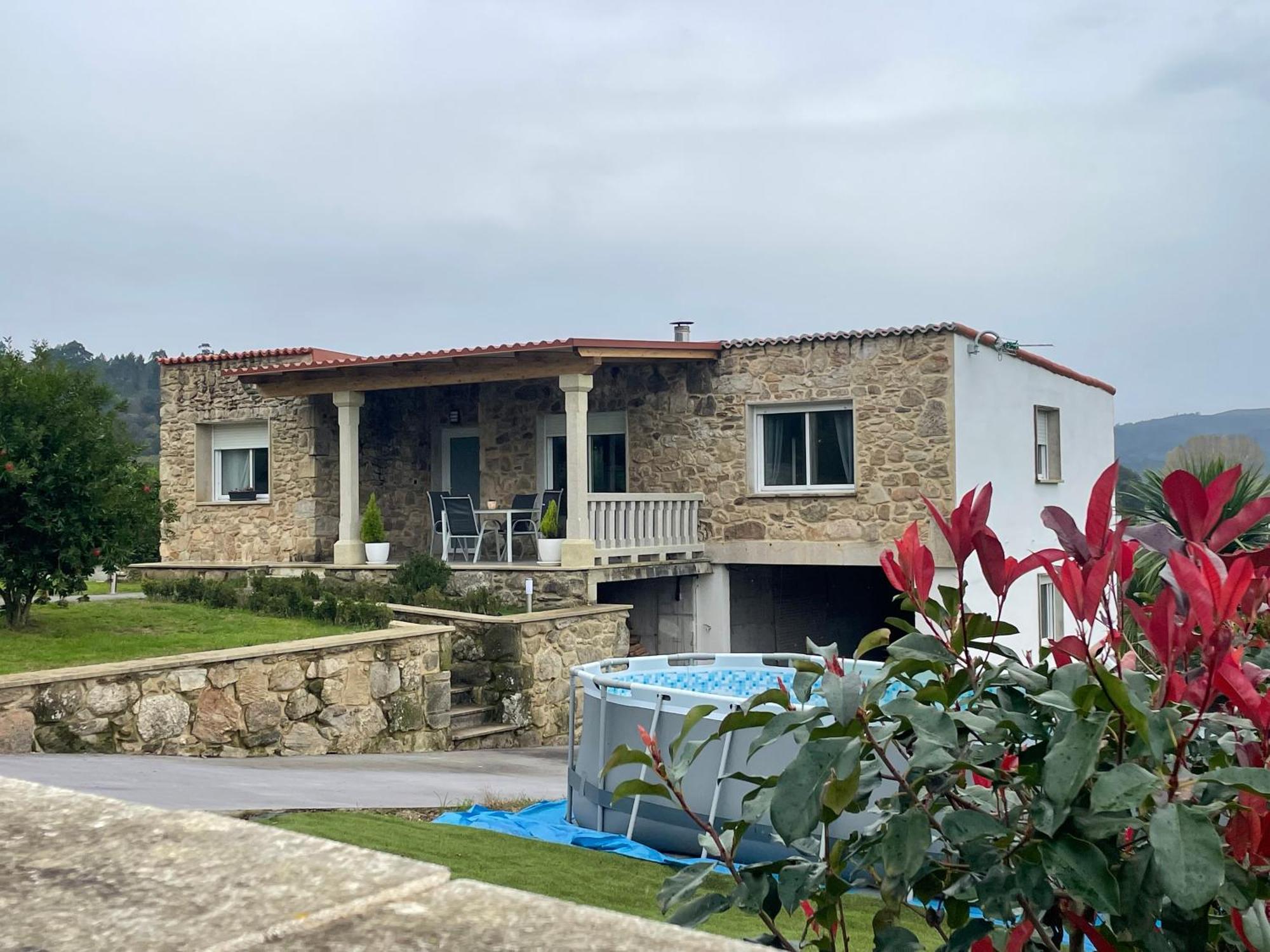 Casa Vanguardista En El Campo Cerca De Santiago Pontevedra Zewnętrze zdjęcie